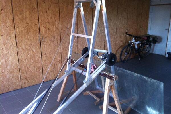 Ontwikkeling van de bouwminilift Detail 01