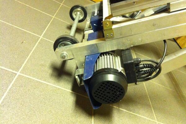 Ontwikkeling van de bouwminilift Detail 03